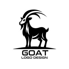 Goat Vector Logo Design