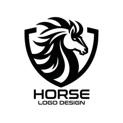 Horse Vector Logo Design