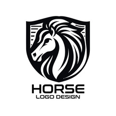 Horse Vector Logo Design