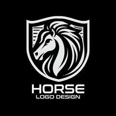 Horse Vector Logo Design