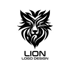 Obraz premium Lion Vector Logo Design