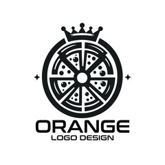 Orange Vector Logo Design