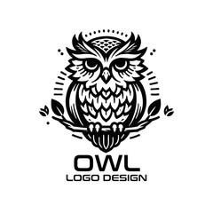Owl Vector Logo Design