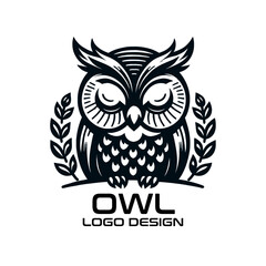 Owl Vector Logo Design