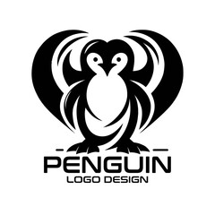 Penguin Vector Logo Design