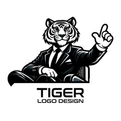 Tiger Vector Logo Design
