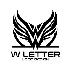 W Letter Vector Logo Design