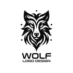 Wolf Vector Logo Design