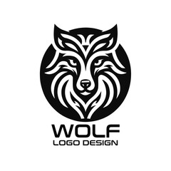 Wolf Vector Logo Design