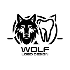 Wolf Vector Logo Design