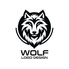 Wolf Vector Logo Design