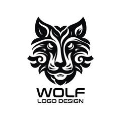 Wolf Vector Logo Design