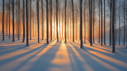 Winter Whispers: Minimalist Interpretations