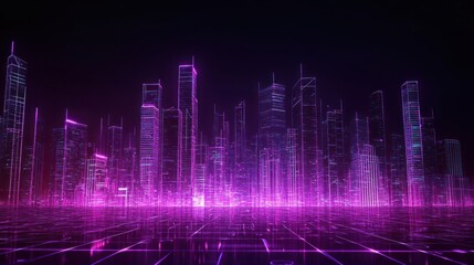Neon Cityscape