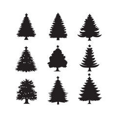 Collection of Black and White Food Icons