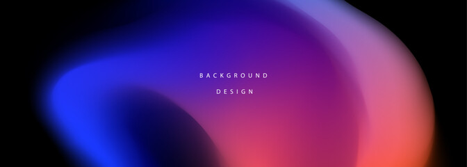 trendy abstract gradient background design