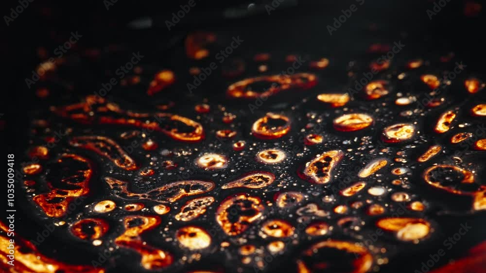 Poster abstract liquids merge in swirling patterns, creating a mesmerizing blend of colors, close-up