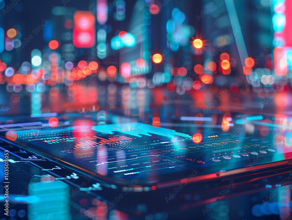 Aufkleber artificial intelligence. technology internet connection and data analysis, technology digital abstra