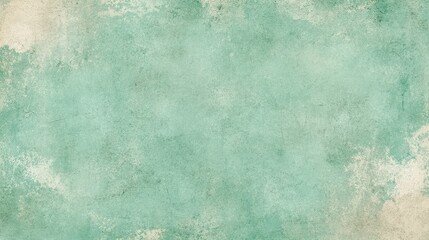 A textured mint green background with soft gradients and subtle vintage effects, perfect for creative projects and designs.