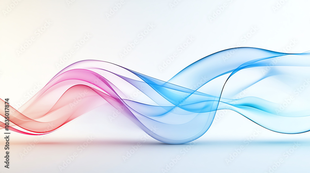 Poster dynamic energy in flowing smooth arcs a vibrant journey through color and motion