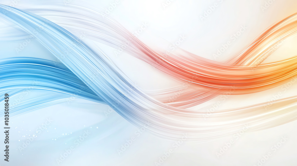 Poster Exploring the fluidity of smooth line vortex abstract shapes with neon gradient colors and their impact on visual aesthetics
