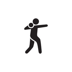 shot put  icon symbol sign vector
