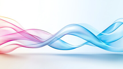 Exploring the elegance of smooth line vortex abstract shapes in neon gradient colors for dynamic visual impact