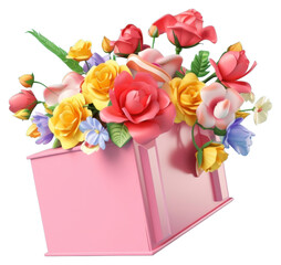 PNG Flower plant vase rose.