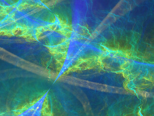 Imaginatory fractal abstract background Image