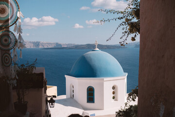 church in island