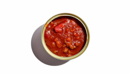 Canned Red Beans and Tomatoes in Sauce