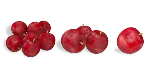 Apple isolated on white background