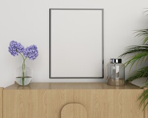 Picture frame on the wall