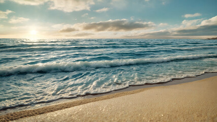 Fototapeta premium beach in the morning