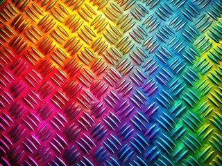 The  design of diamond-patterned steel sheets offers a visually striking background for industrial and modern applications, merging rugged durability with contemporary elegance seamlessly.