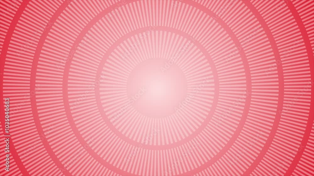 Poster Red color circular shape modern design loop able award background for commercial