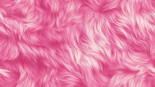 Pink fur texture seamless backdrop