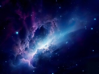 Galaxy and universe light. Galaxies sky in space Planets and stars beauty of space exploration