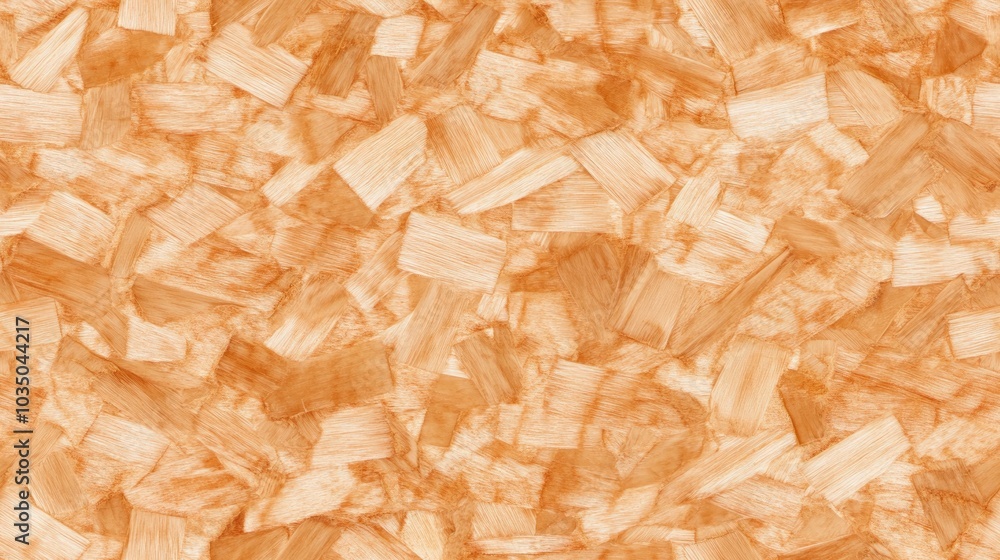 Poster pressed texture of osb plywood with a seamless background and soft selective focus