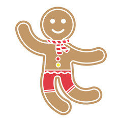 Gingerbread Man Illustration