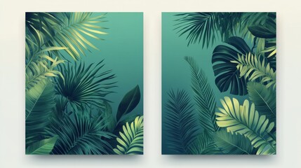 Tropical Leafy Paradise