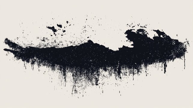 Inverted silhouette illustration of a map of East Java