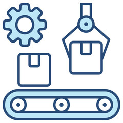 Obraz premium Production Icon Element For Design