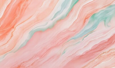 Fototapeta premium A colorful, swirly background with shades of pink, red, and green, Generative AI