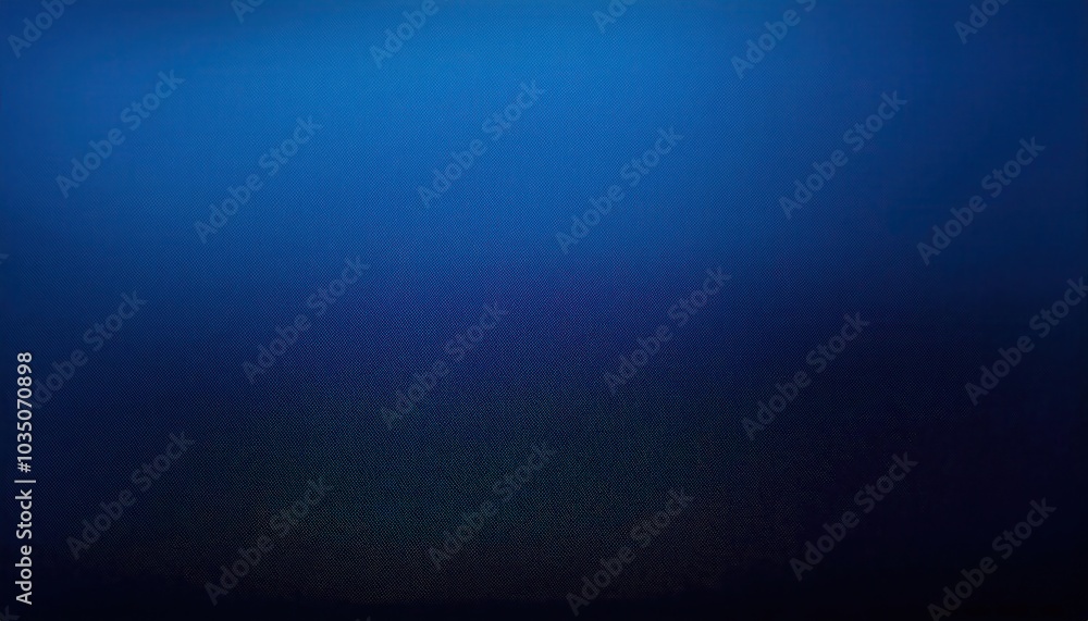Fototapete deep gradient blue abstract digital texture. modern minimalistic backdrop with smooth transition of 