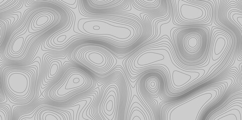 Map line of topography vector contour topographic grey map background, abstract topographic map concept with seamless ornament design space your topography and geography map grid abstract backdrop.