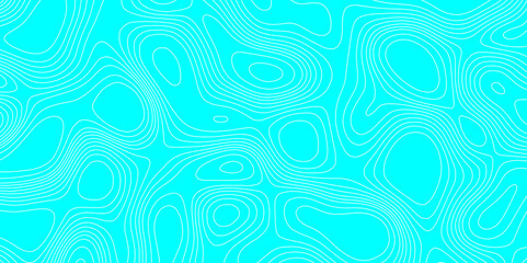 Line topography map seamless pattern mountain hiking trail over terrain trendy modern background, color texture vector contour topographic map geographic mountain relief abstract lines background.