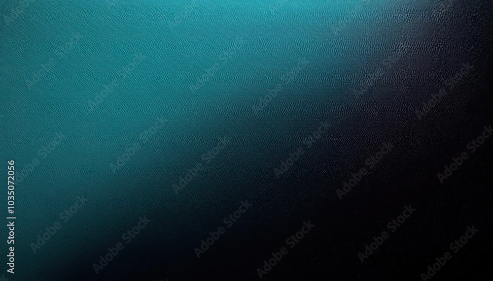 Poster vibrant teal gradient texture with subtle grainy surface. perfect for digital banners, presentation 