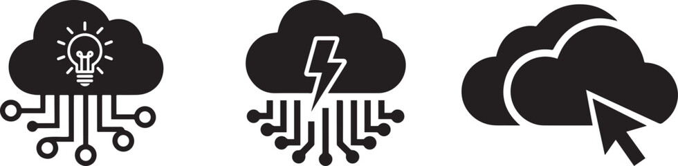 Sleek Cloud Computing Icon for Digital Solutions.
Minimalist Cloud Computing Icon for Data Storage.
cloud computing icon, cloud storage icon.