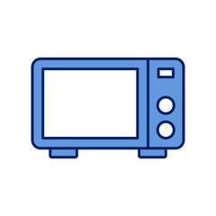 flat design oven vector icon